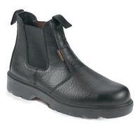Sterling Safety Wear (Size 12) Work Site Dealer Boot Black