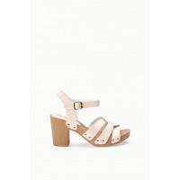 STRAP WOOD EFFECT CLOG