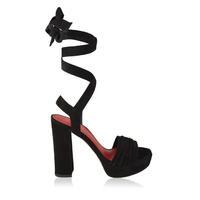 STUART WEITZMAN Backagain Platform Heels