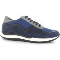 stonefly 108656 shoes with laces man blue mens shoes trainers in blue