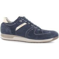stonefly 108551 classic shoes man blue mens shoes trainers in blue