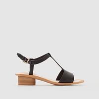 strappy leather sandals