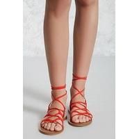 Strappy Ankle-Wrap Sandals