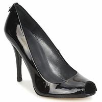 stuart weitzman logoflame womens court shoes in black