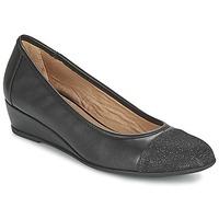 stonefly maggie 3 womens court shoes in black