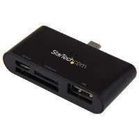 Startech.com On-the-go Usb Card Reader For Mobile Devices - Supports Sd & Micro Sd Cards