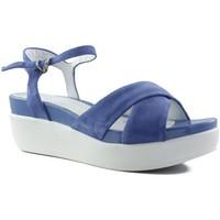 Stonefly SKY2 VELOUR women\'s Sandals in blue