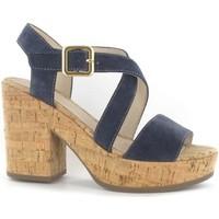 Stonefly 108330 High heeled sandals Women Blue women\'s Sandals in blue