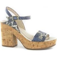 Stonefly 108328 High heeled sandals Women Blue women\'s Sandals in blue