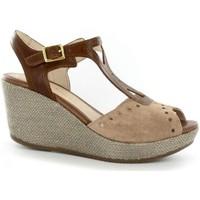 Stonefly 108311 Wedge sandals Women Brown women\'s Sandals in brown