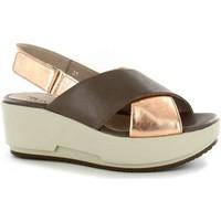 Stonefly 108412 Wedge sandals Women Gold women\'s Sandals in gold