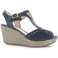 Stonefly 108311 Wedge sandals Women Blue women\'s Sandals in blue