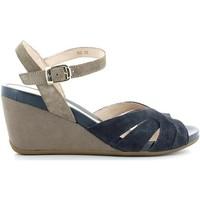 Stonefly 104251 Wedge sandals Women women\'s Sandals in blue