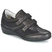 stonefly venus womens shoes trainers in black