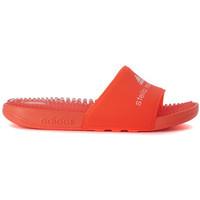stella mc cartney adidas by adissage slippers womens sandals in red
