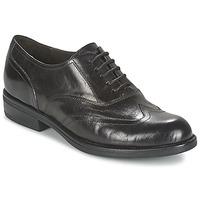 stonefly clyde 14 womens smart formal shoes in black