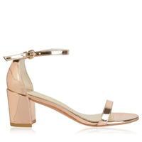 STUART WEITZMAN Simple Mirror Mid Heels