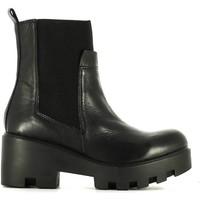 studio italia moon09 ankle boots women womens mid boots in black