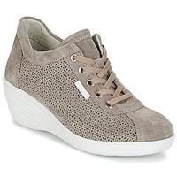 stonefly easy womens shoes trainers in brown