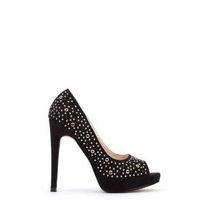 Stud Design Peep Toe Heels