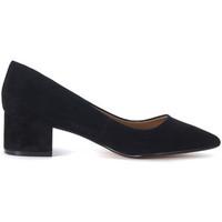 steve madden cormac black suede pointed shoes womens court shoes in bl ...