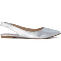 steve madden villa silver laminated leather pointed sandal womens sand ...