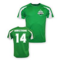 Stuart Armstrong Celtic Sports Training Jersey (green)