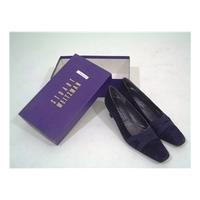 Stuart Weitzman for Russell & Bromley Size: 10 Navy Blue Heeled Shoes
