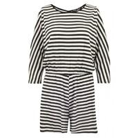 STRIPE COLD SHOULDER PLAYSUIT