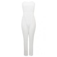 STRAPLESS JUMPSUIT