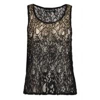 STUD DETAIL LACE VEST