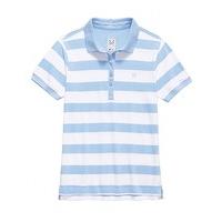 Stripe Pique Polo