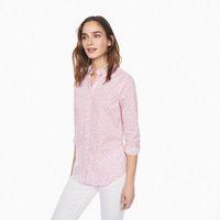 Stretch Broadcloth Mini Meadow Shirt - Lipstick Pink