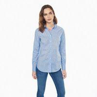 Stretch Broadcloth Mini Meadow Shirt - Hamptons Blue