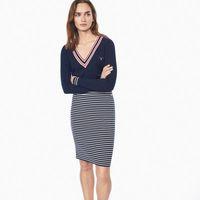 Striped Skirt - Eggshell