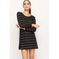 Stripe A-Line Tunic Dress