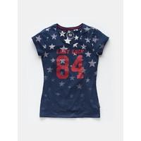 Star print tee