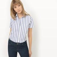 Striped Short-Sleeved Shirt