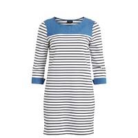 Striped Dress with 3/4 Sleeves