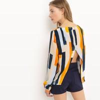 Straight Viscose Blouse
