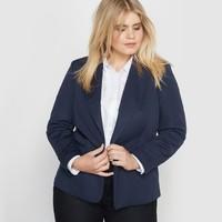 stretch woven fabric tailored jacket