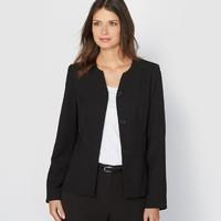 Stretch Twill Cropped Jacket