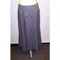 Steilmann - Size: 12 - Brown - A-line skirt
