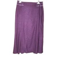 Steilmann - Size: 14 - Purple - A-line skirt