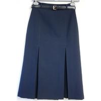 St Michael - Size: 10 - Navy - Skirt St Michael - Blue - Calf length skirt