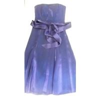 STUNNING Blue Dress Strapless/With Straps Size 6