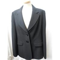style by ewm size 16 black smart jacket coat