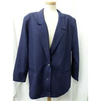 st michael ms size 18 blue suit jacket