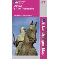 Stirling & The Trossachs - OS Landranger Map Sheet Number 57