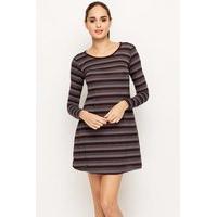 stripe a line tunic dress